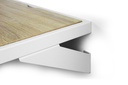 NorStone Esse Étagère blanche + Bois chêne clair