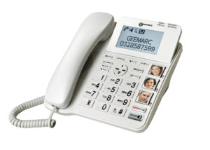 Geemarc CL595 - Téléphone filaire touches photos et SOS