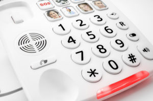 Geemarc PHOTOPHONE110 - Téléphone filaire amplifié à touches personnalisables