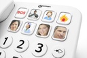 Geemarc PHOTOPHONE110 - Téléphone filaire amplifié à touches personnalisables