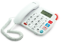 Geemarc DALLAS 20 - Téléphone filaire grosses touches - 20dB