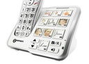 Geemarc AMPLIDECT295 PHOTO - Téléphone filaire amplifié numérique sans fil avec mémoire photo et répondeur intégré