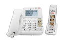 Geemarc AMPLIDECT COMBI-PHOTO 295 - Téléphone filaire avec combiné sans fil, répondeur intégré avec photos