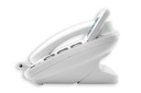 Geemarc AMPLIDECT COMBI 595 - Téléphone filaire avec combiné sans fil amplifié, touches avec photos et boutons SOS
