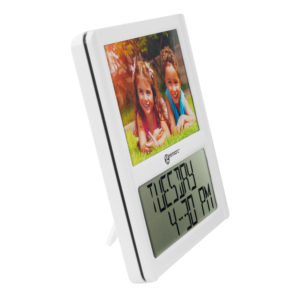 Geemarc VISO 5 - Horloge numérique avec cadre photo