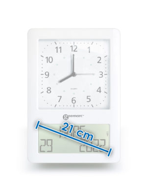 Geemarc VISO 50 - Horloge analogique avec écran numérique