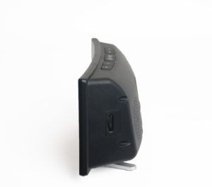 Geemarc WAKE’N’SHAKE CURVE - Réveil avec coussin vibrant, flash LED et port USB