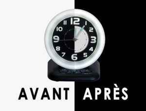 Geemarc WAKE’N’SHAKE VINTAGE - Réveil vibreur analogique