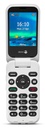 Doro Téléphones portables pour seniors 6820 Noir / Blanc