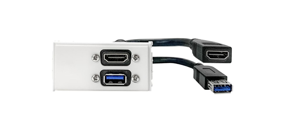 Wall Connection Box HDMI + USB 3.0