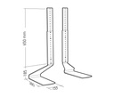 Erard FitUp XXL Support table 40" à 85"