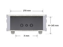 B-System Boîtier d'encastrement taille M pour plafonds en béton
