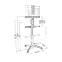 Erard KANA1400XL - Pied TV bois 80" max