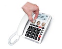 Geemarc CL9000 - Téléphone fixe 4G avec Télécommande SOS