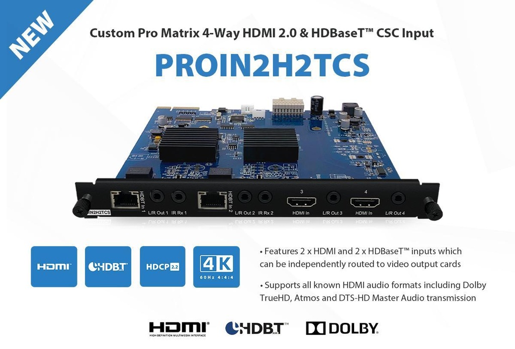 Blustream PRO-IN2H2TCS