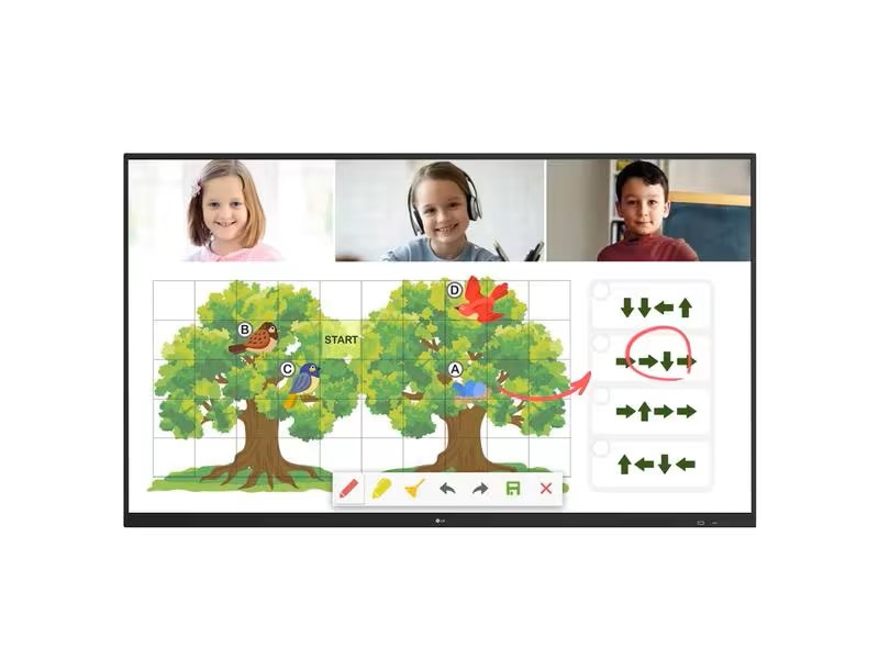 LG Touch Display 75TR3DJ-B - Multitouch