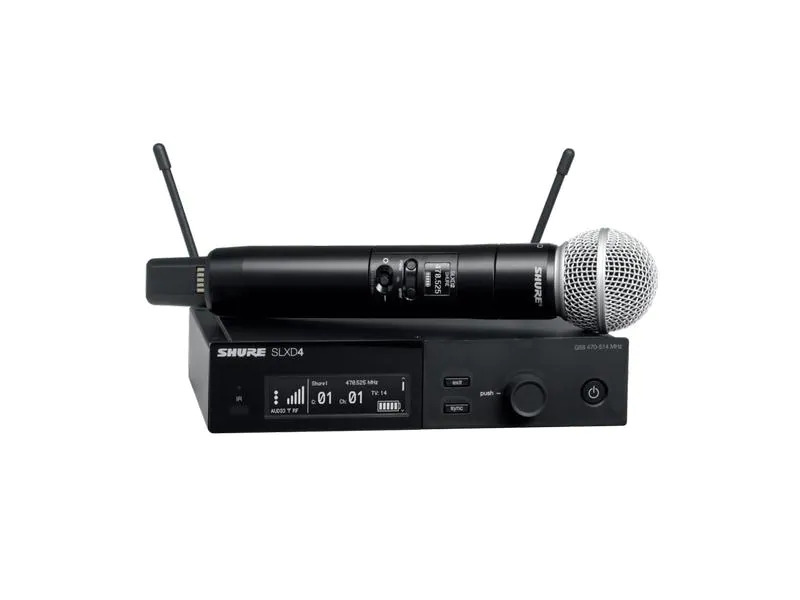 Shure SLXD24E/SM58-J53 - Système sans fil avec émetteur à main