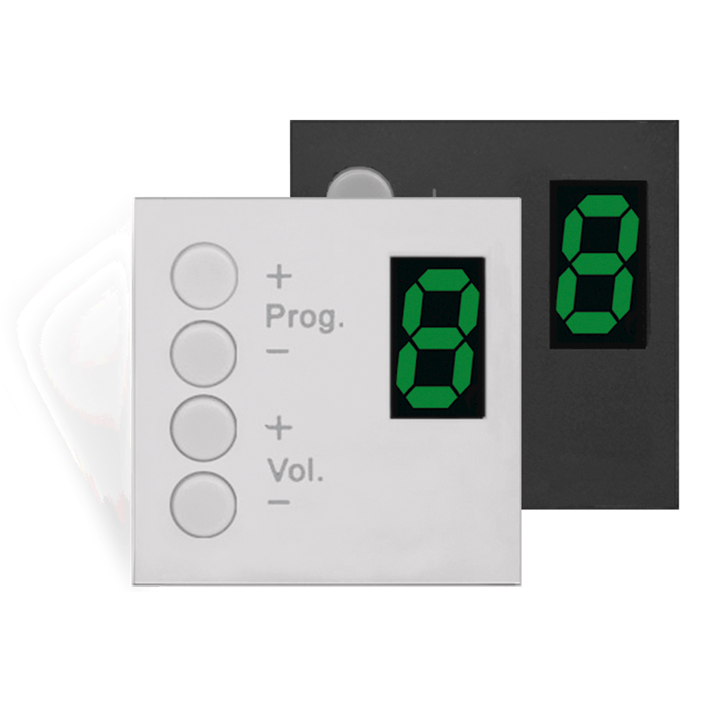 Audac MWX45/W - Panneau de contrôle mural pour matrice