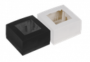 Audac WB45S/B - Boîtier Apparent 45x45mm