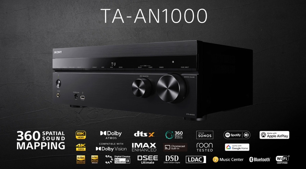 Sony TA-AN1000 - Amplificateur A/V 7.2 canaux 8K