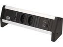 Bachmann DESK 1 - 2x T13, 1x USB A/C Châssis sur table