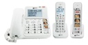 Geemarc PACK SENIOR - Téléphone filaire avec combiné sans fil DUO
