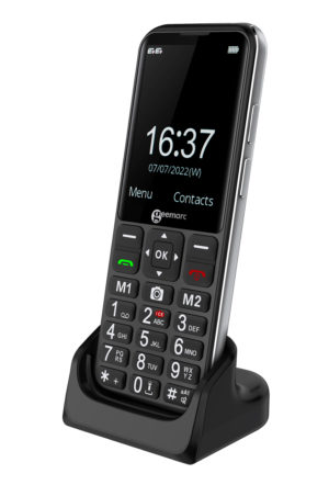 Geemarc CL8600 - Téléphone portable 4G amplifié avec grand écran et appareil photo