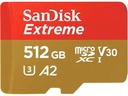 SanDisk Carte microSDXC Extreme 512 GB