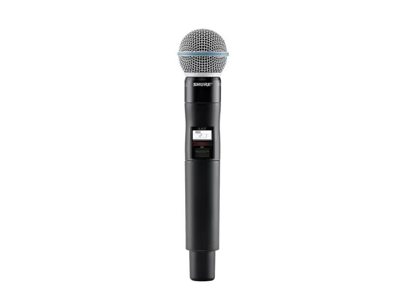 Shure QLXD2/B58=-H51 - Émetteur main, Bande fréquence: 534-598 MHz ( H51 )