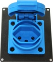Caymon CASY285F/B - 2 modules prise T13 Bleu