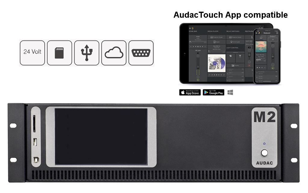 Audac M2 Matrice Audio Programmable 9x8