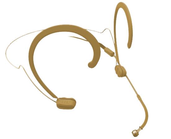 JTS CM-808UL - Microphone Serre-Tête Cardioïde (Beige)