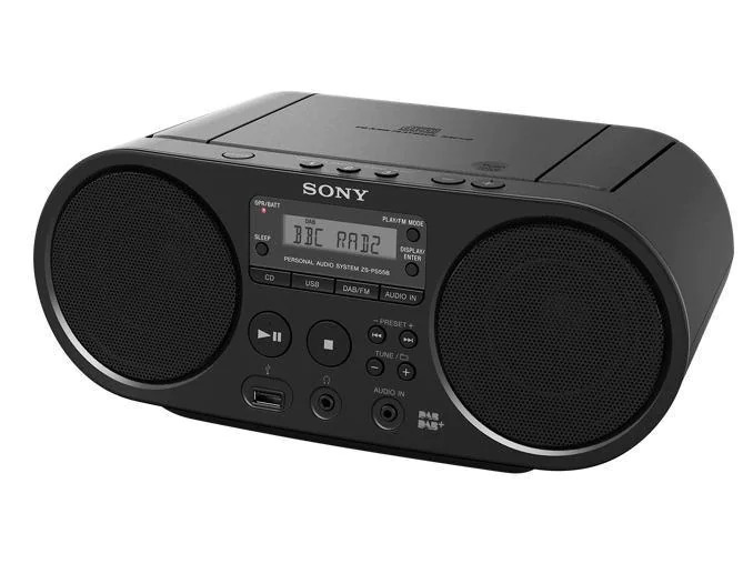 Sony ZS-PS55B Noir