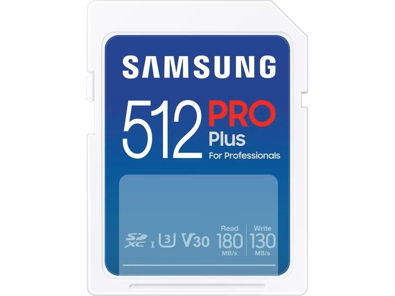 Samsung Carte SDXC Pro Plus 512 Gb
