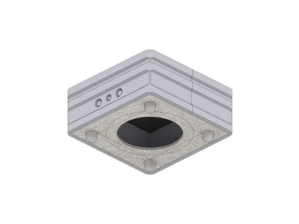 B-System Boîtier d'encastrement taille M pour plafonds en béton