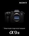 Sony Alpha 9 III - Disponible fin 2023