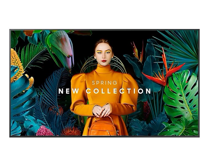 Samsung QM55C - 55", 4K, 24/7 Bord ultra fin