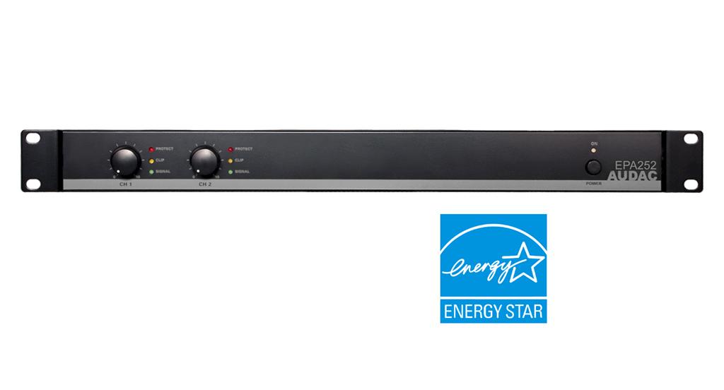 Audac EPA252 - Amplificateur 2x250W@4ohm