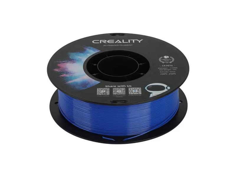 Creality Filament PETG, Bleu, 1.75 mm, 1 kg