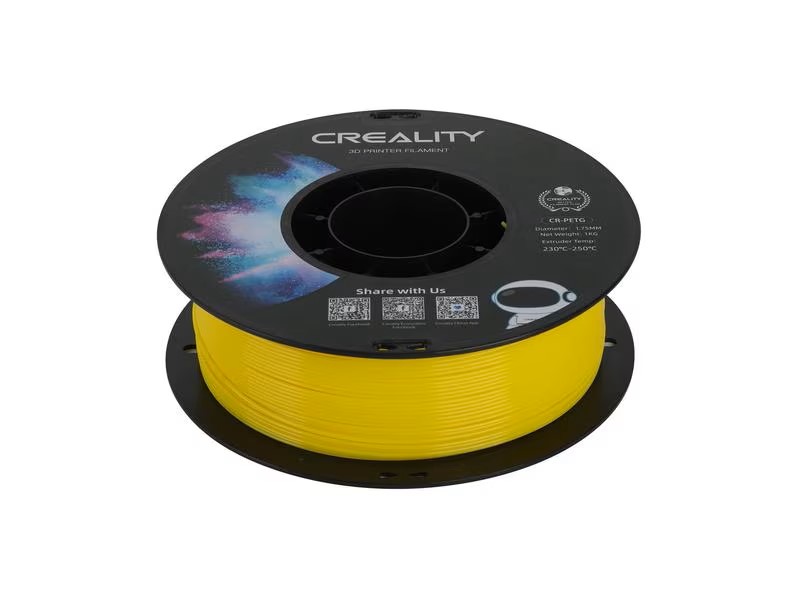 Creality Filament PETG, Jaune, 1.75 mm, 1 kg