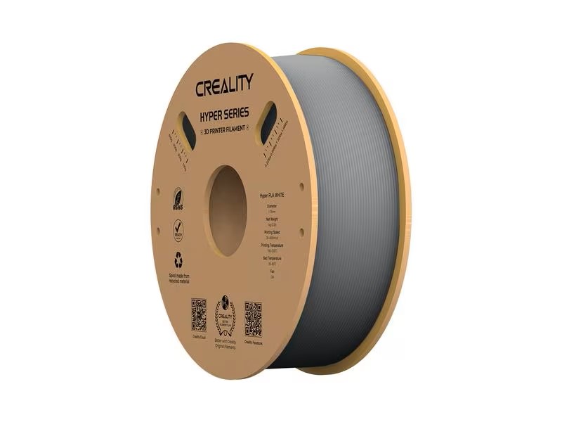 Creality Filament PLA Hyper, Gris, 1.75 mm, 1 kg