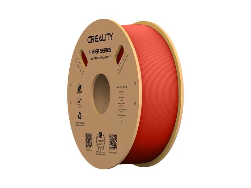 Creality Filament PLA Hyper, Rouge, 1.75 mm, 1 kg