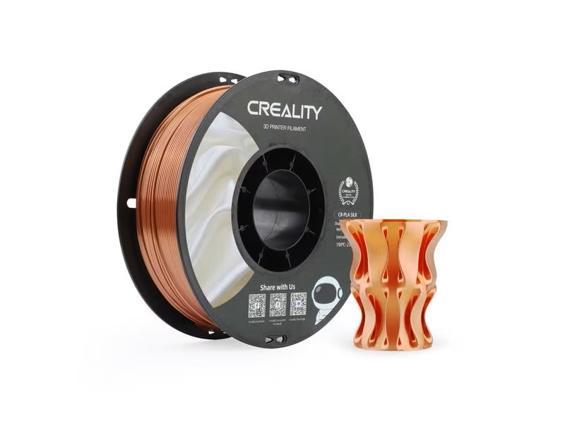 Creality Filament PLA, Silk cuivre, 1.75 mm, 1 kg