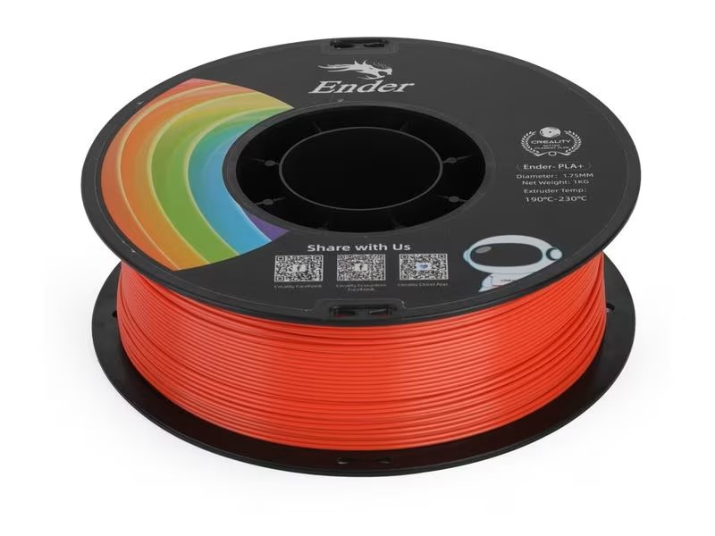 Creality Filament PLA+ Rouge, 1.75 mm, 1 kg