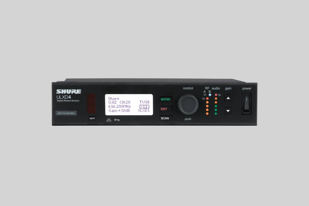 Shure ULXD4E=-K51 - Double récepteur numérique sans fil