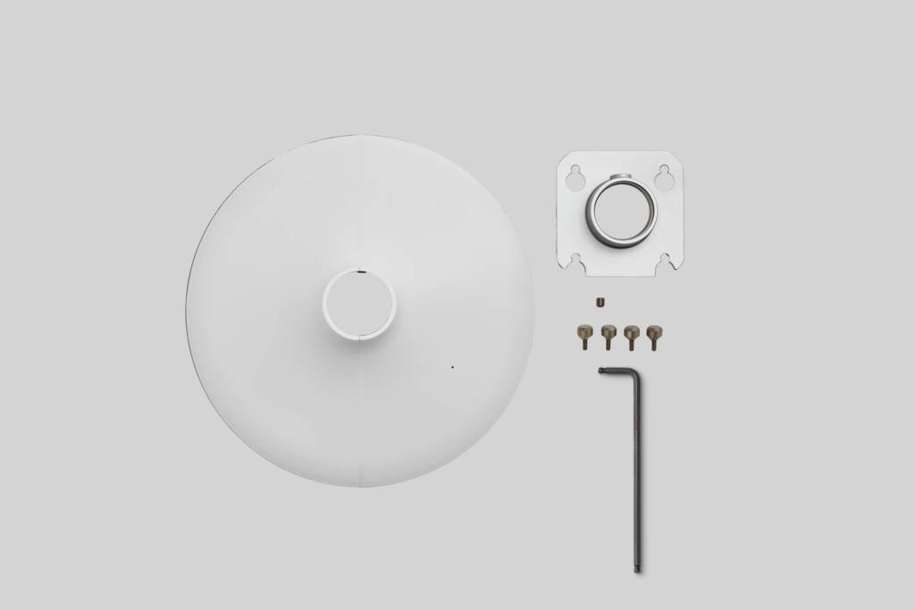 Shure A901B-R-PM-3/8IN - Kit de montage sur tige filetee 3/8" pour MXA901-R, noir