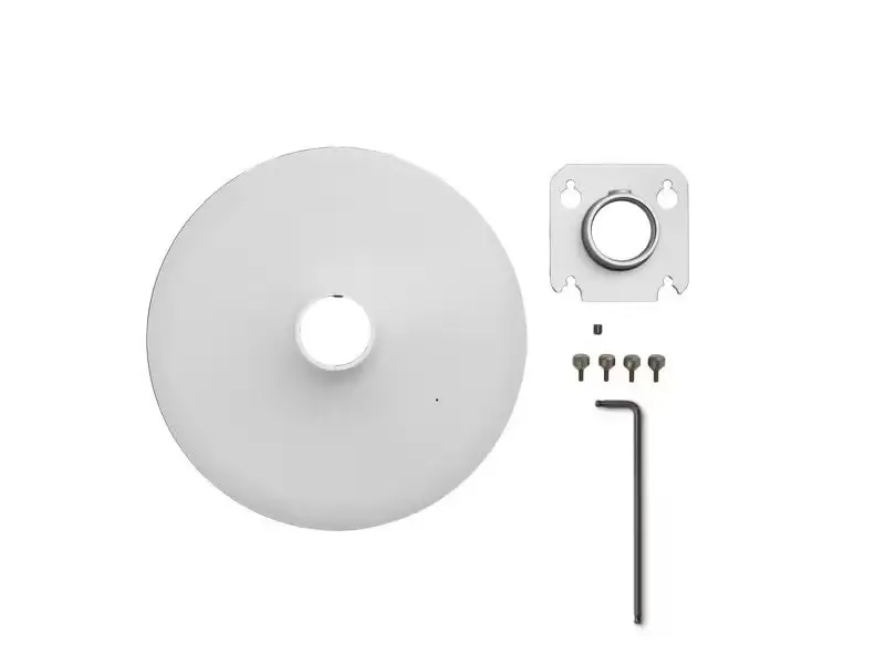 Shure A901W-R-PM-1.5IN - Kit de montage sur tube 1,5" NPT pour MXA901-R, blanc