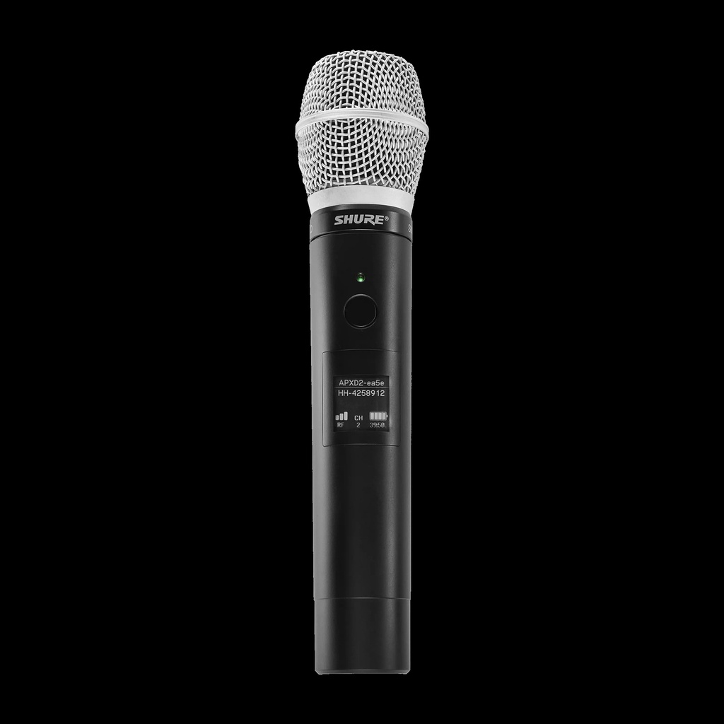 Shure MXW2X/SM86 - Émetteur à main DECT, SM86, MXW2X