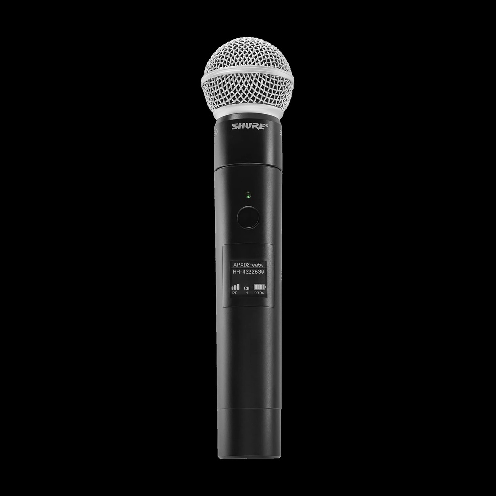 Shure MXW2X/SM58 - Émetteur à main DECT, SM58, MXW2X