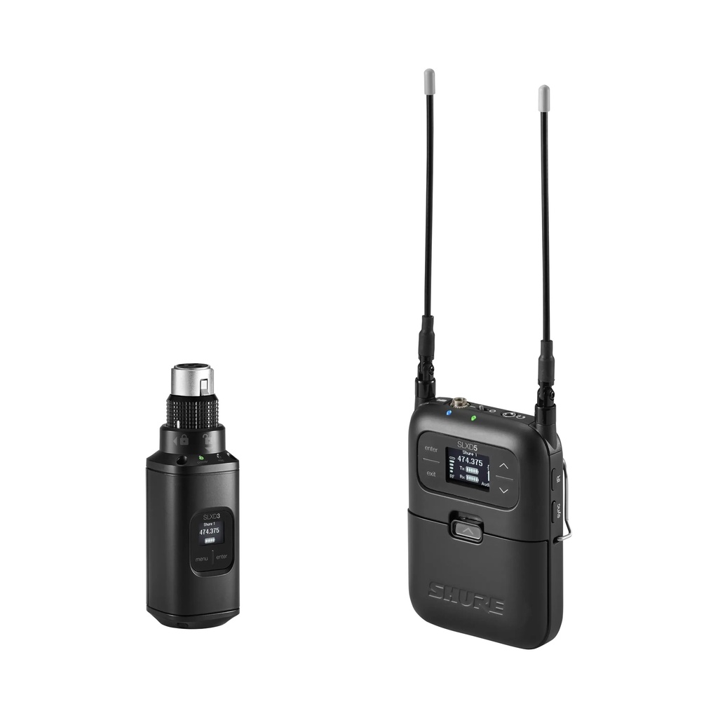 Shure SLXD35-J53 - Système sans fil portable avec émetteur plug-on